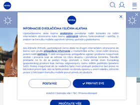 'nivea.hr' screenshot