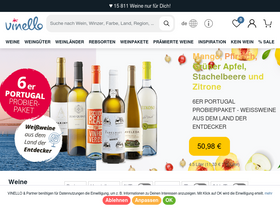 'vinello.de' screenshot