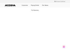 'modena.com' screenshot