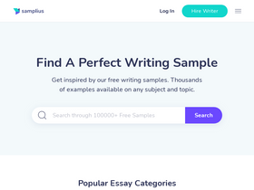'samplius.com' screenshot