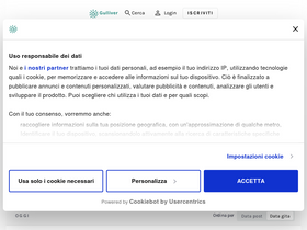 'gulliver.it' screenshot
