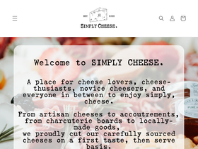 simplycheesefl.com homepage screenshot