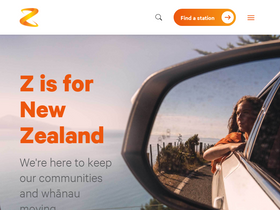 'z.co.nz' screenshot