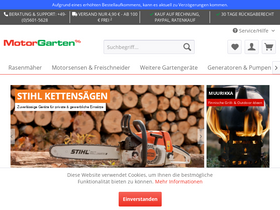 'motorgarten.de' screenshot