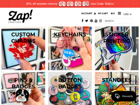 'zapcreatives.com' screenshot