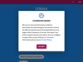 'yosoylebara.es' screenshot