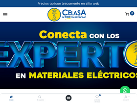 'celasa.com.gt' screenshot