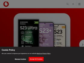 'vodacombusiness.co.za' screenshot