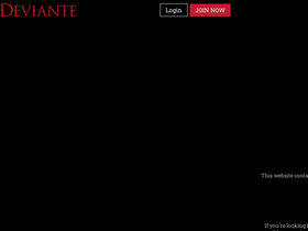 'deviante.com' screenshot