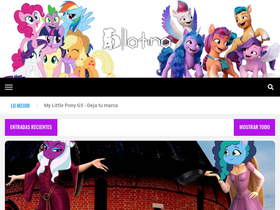 'ponylatino.com' screenshot