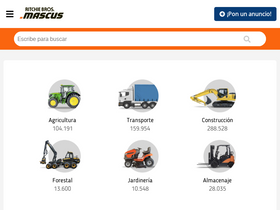 'mascus.es' screenshot