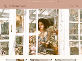 'adoredvintage.com' screenshot