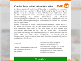 'ruhr24.de' screenshot