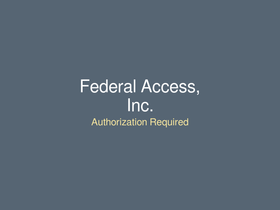 fedaccess.com