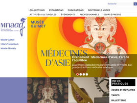 'guimet.fr' screenshot