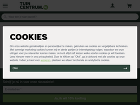 'tuincentrum.nl' screenshot