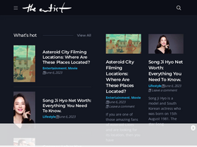 'theartistree.fm' screenshot