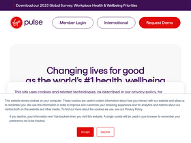 'virginpulse.com' screenshot