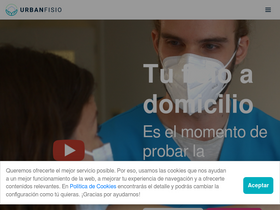 'urbanfisio.com' screenshot
