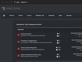 'gamesdrive.net' screenshot