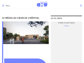 'reseau-chu.org' screenshot