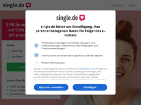 'single.de' screenshot
