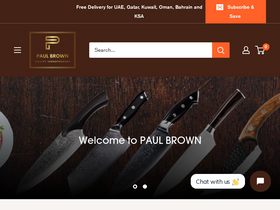 paul-global.com homepage screenshot
