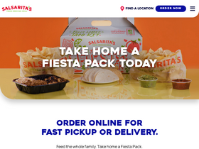 'salsaritas.com' screenshot
