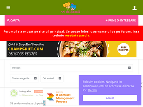 'anidescoala.ro' screenshot