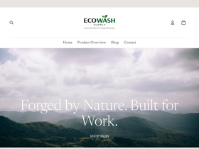 ecowashsupply.com homepage screenshot