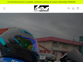 motoespacio.com homepage screenshot