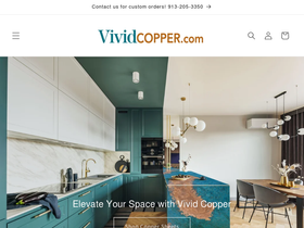vividcopper.com homepage screenshot