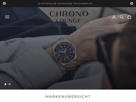 Chronolounge homepage screenshot