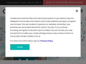 'arise.com' screenshot