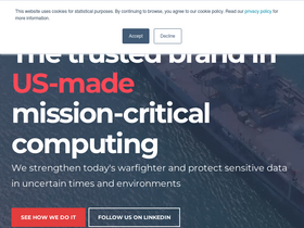 'trentonsystems.com' screenshot