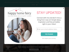 'happyhomefairy.com' screenshot
