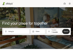 'stayz.com.au' screenshot