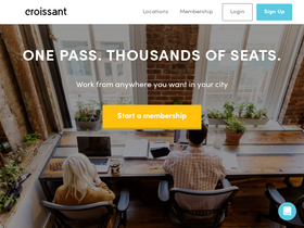 'getcroissant.com' screenshot