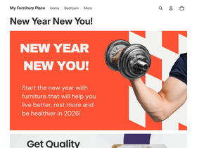 My Furniture Place homepage screenshot