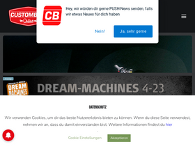 'custombike.de' screenshot