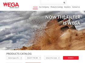 'wega.com.ar' screenshot