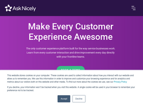 'asknice.ly' screenshot