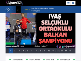 'ajans32.com' screenshot