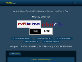 'nizarstream.com' screenshot