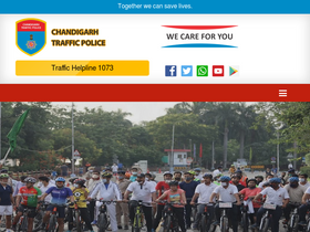 'chandigarhtrafficpolice.gov.in' screenshot