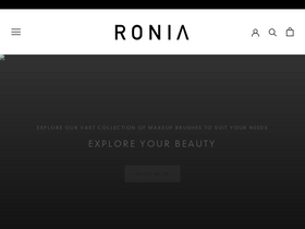 ronia.com.au homepage screenshot