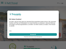 'autovermietung.sylt-travel.de' screenshot