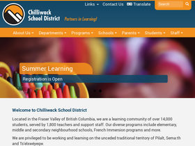 'sd33.bc.ca' screenshot