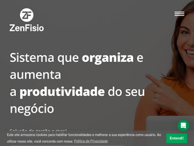 'zenfisio.com' screenshot