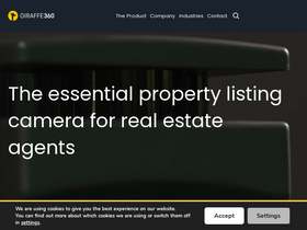 'giraffe360.com' screenshot